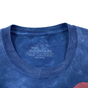 The Mountain American Flag Tie Dye