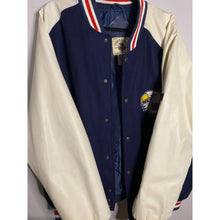 Load image into Gallery viewer, USA Wool &amp; Faux Leather Bomber Jacket
