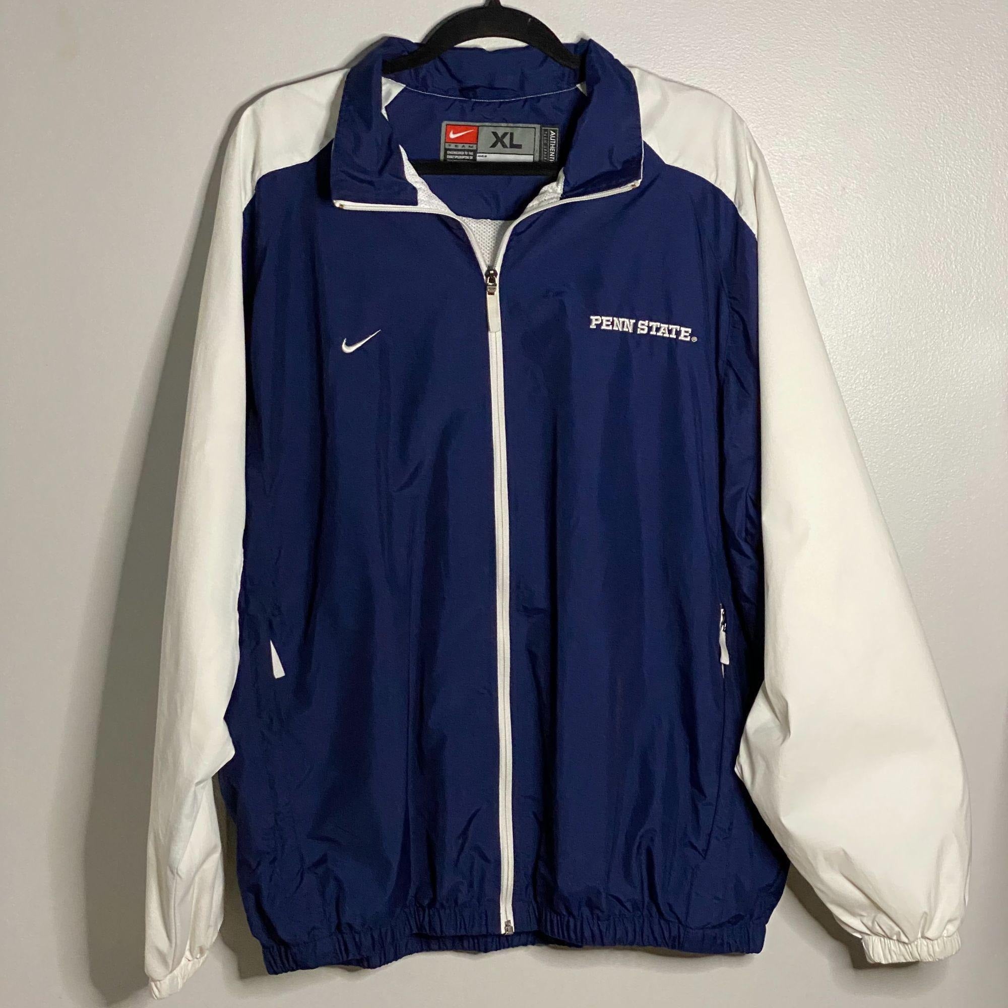 Nike Penn State Oversized Windbreaker Jacket – T. Byrd\'s Vintage