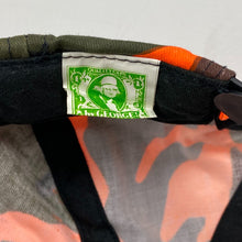 Load image into Gallery viewer, Black&#39;s Grocery Monroe Orange Camo Snap Back
