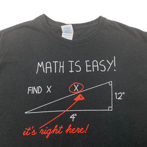 Math Is Easy Slogan